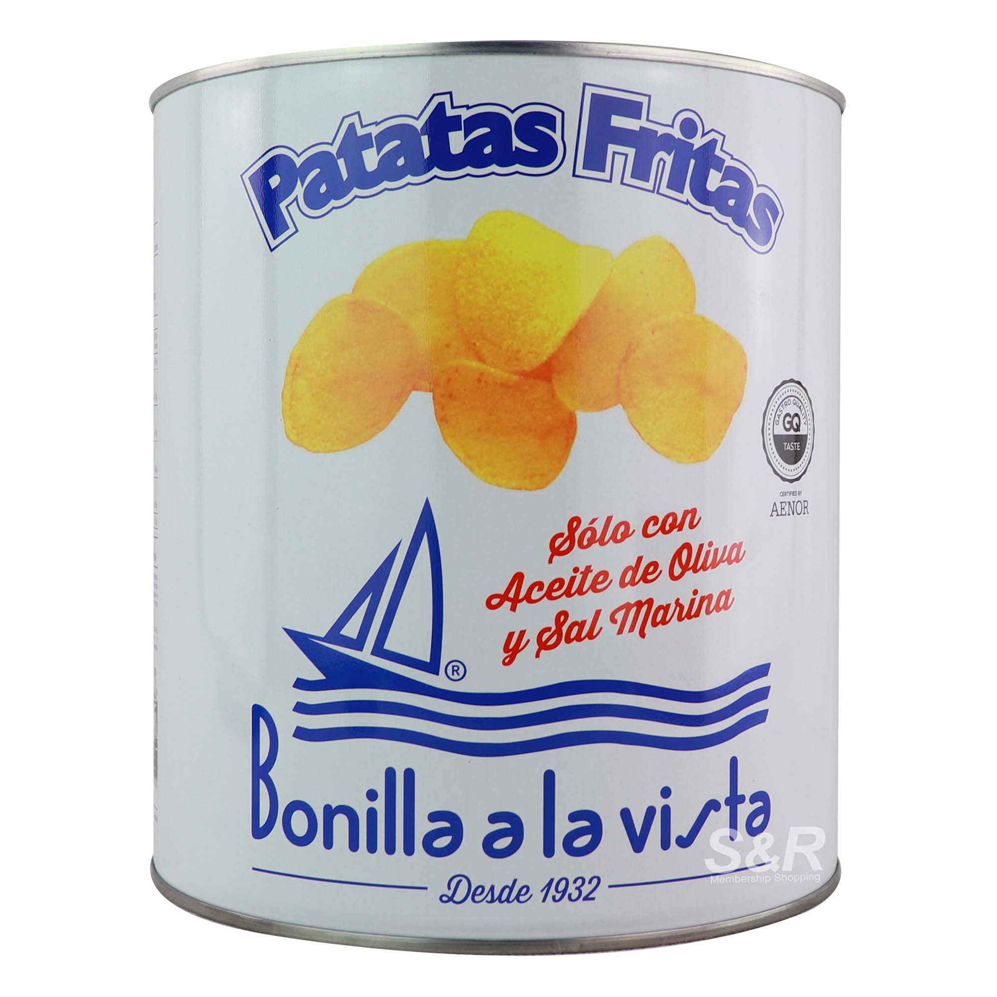 Bonilla A La Vista Patatas Fritas Chips 500g Bonilla A La Vista Patatas Fritas Chips 500g